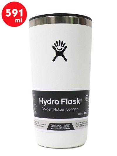 画像1: Hydro Flask DRINKWARE 20 OZ ALL AROUND TUMBLER-WHITE