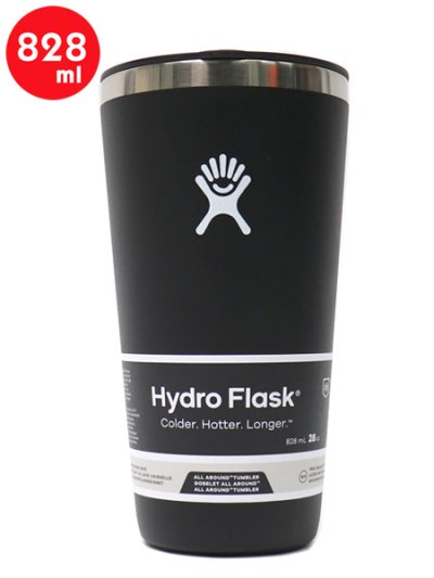 画像1: Hydro Flask DRINKWARE 28 OZ ALL AROUND TUMBLER-BLACK