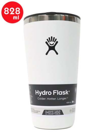 画像1: Hydro Flask DRINKWARE 28 OZ ALL AROUND TUMBLER-WHITE