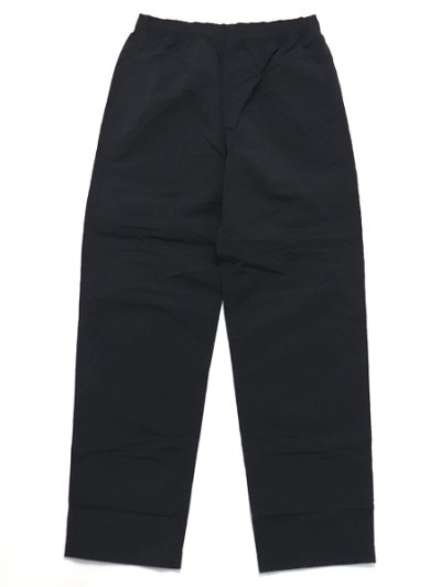 画像1: 【SALE】MADE BLANKS WARM UP NYLON PANTS BLACK