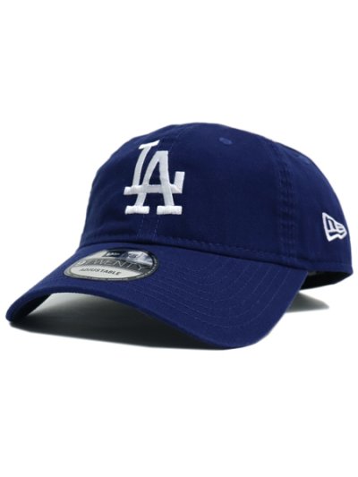 画像1: NEW ERA 9TWENTY CLOTH STRAP WASHED DODGERS RY/WH