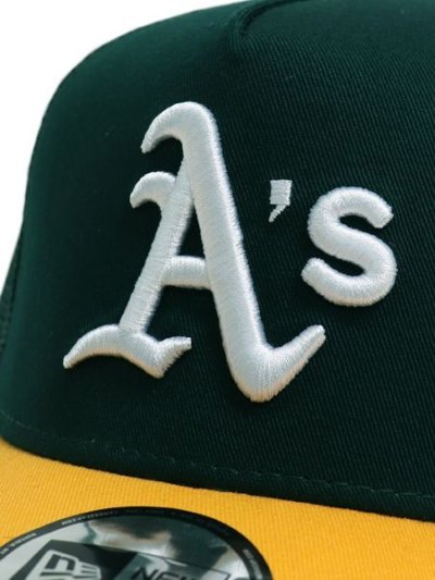 画像6: NEW ERA 9FORTY A-FRAME TRUCKER ATHLETICS DGRN/YE