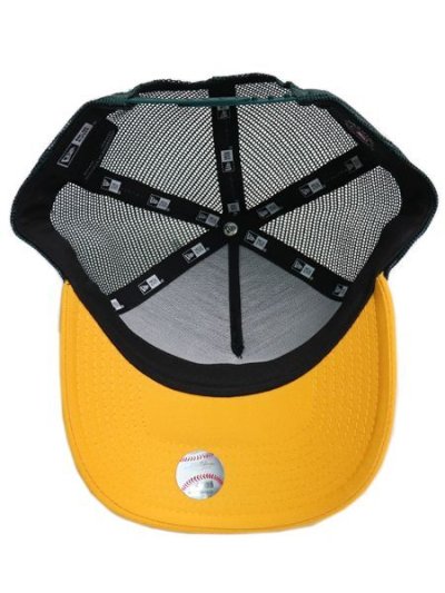 画像5: NEW ERA 9FORTY A-FRAME TRUCKER ATHLETICS DGRN/YE