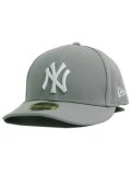 NEW ERA LP 59FIFTY NEW YORK YANKEES GREY/WHITE