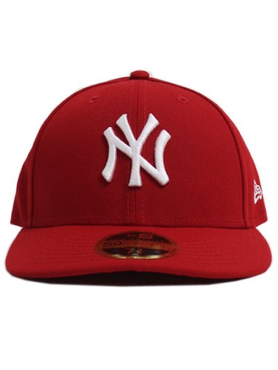 画像2: NEW ERA LP 59FIFTY NEW YORK YANKEES SCARLET/WHT