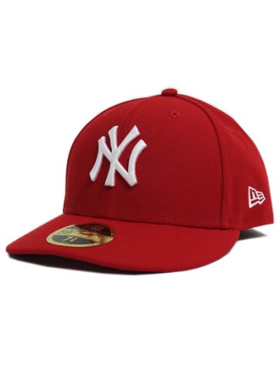 画像1: NEW ERA LP 59FIFTY NEW YORK YANKEES SCARLET/WHT