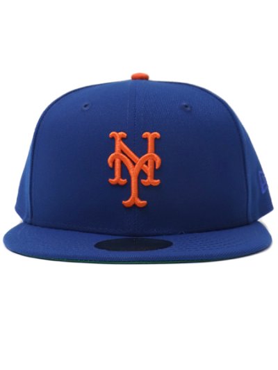 画像3: NEW ERA 59FIFTY CS METS UV/GRN FBM BLU/ORG