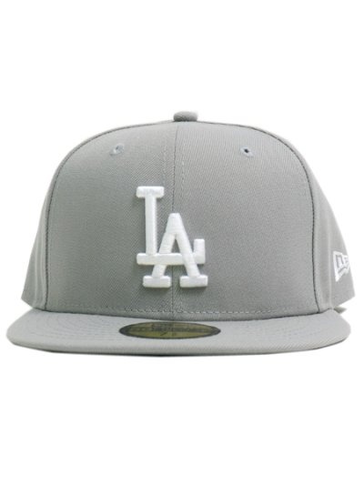 画像2: NEW ERA 59FIFTY LA DODGERS GREY/WHITE