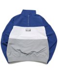 【送料無料】PRO CLUB COMFORT TRI-COLOR HALF ZIP TRACK JACKET