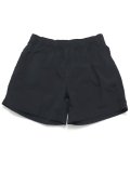 【SALE】【送料無料】Ten-c GARMENT DYED NYLON EASY SHORTS BLACK