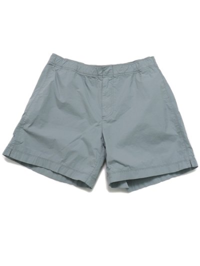 画像1: 【SALE】【送料無料】Ten-c GARMENT DYED NYLON EASY SHORTS BLUE GRAY