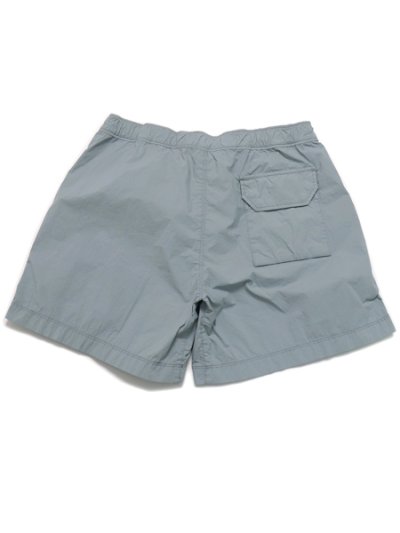 画像2: 【SALE】【送料無料】Ten-c GARMENT DYED NYLON EASY SHORTS BLUE GRAY