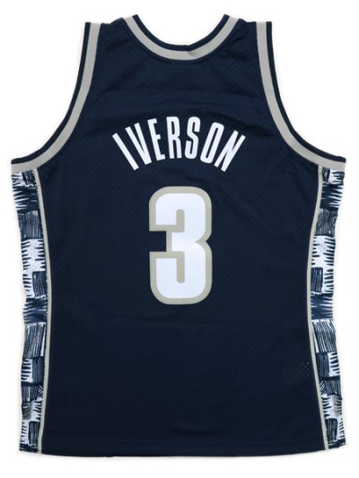 画像2: 【送料無料】MITCHELL & NESS SWINGMAN JERSEY GEORGETOWN 95 #3 IVERSON