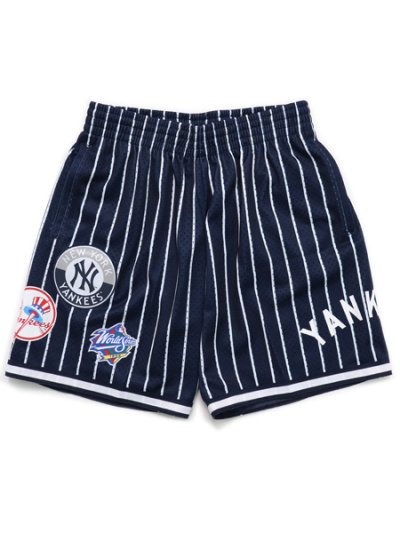 画像1: 【送料無料】MITCHELL & NESS CITY COLLECTION MESH SHORT YANKEES