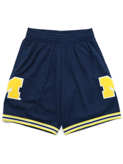 画像1: 【送料無料】MITCHELL & NESS SWINGMAN SHORTS MICHIGAN 1991