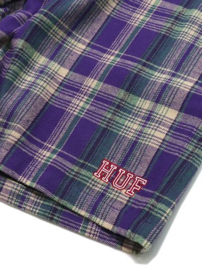 画像6: 【MEGA SALE】HUF CORTLAND FLANNEL EASY SHORT