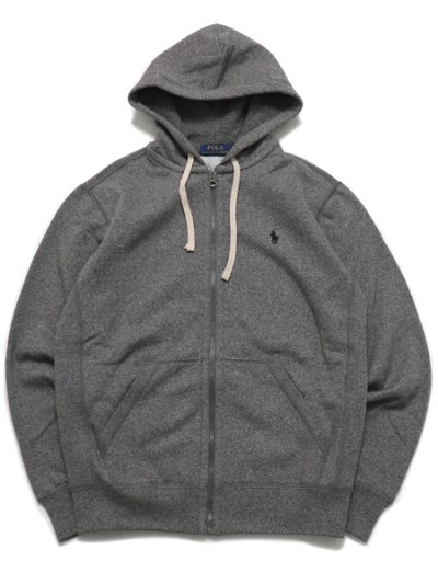 画像1: 【送料無料】POLO RALPH LAUREN ATHLETIC FLEECE HOODIE-ALASKAN HEATHER