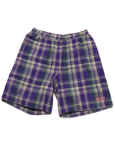 画像1: 【送料無料】HUF CORTLAND FLANNEL EASY SHORT