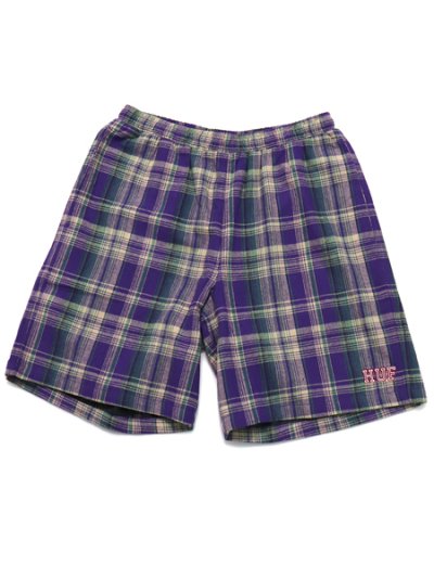 画像1: 【SALE】HUF CORTLAND FLANNEL EASY SHORT