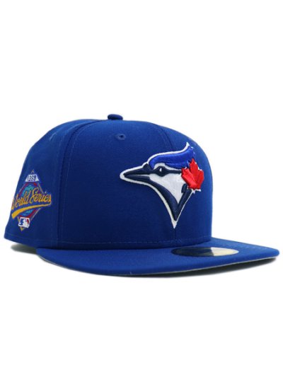 画像2: NEW ERA 59FIFTY SIDE PATCH BLUE JAYS GREY UV