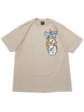 【SALE】HUF DICEY S/S TEE CLAY