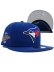 画像1: 【SALE】NEW ERA 59FIFTY SIDE PATCH BLUE JAYS GREY UV (1)