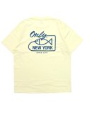 ONLY NY BAIT TEE FADED YELLOW