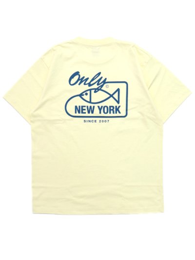 画像1: 【SALE】ONLY NY BAIT TEE FADED YELLOW