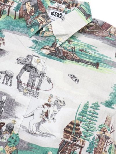 画像3: 【SALE】【送料無料】REYN SPOONER STAR WARS REBELS ALIENS & DROIDS SHIRT