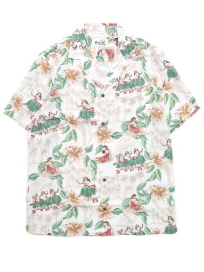 画像1: 【SALE】【送料無料】REYN SPOONER HULA SHOW RAYON CAMP SHIRTS