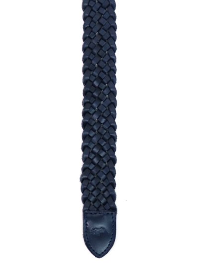 画像3: 【送料無料】POLO RALPH LAUREN WESTEND BRAID BELT NEWPORT NAVY