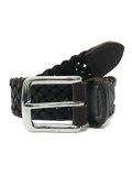 【送料無料】POLO RALPH LAUREN WESTEND BRAID BELT DARK BROWN