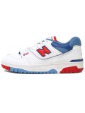 【SALE】NEW BALANCE BB550 NCH WIDTH/D WHITE/RED