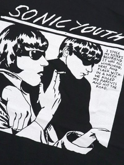 画像3: 【SALE】KUNG FU NATION SONIC YOUTH BLACK GOO TEE