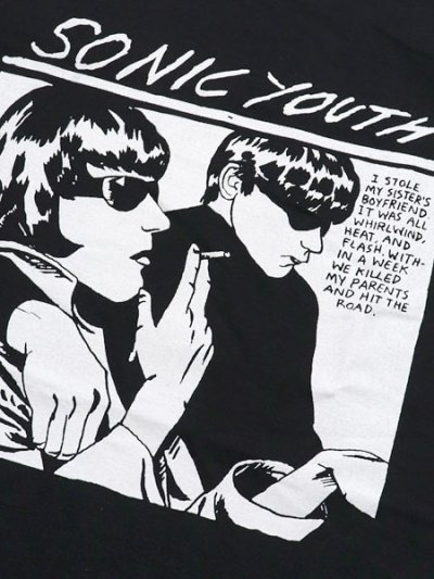 画像3: KUNG FU NATION SONIC YOUTH BLACK GOO TEE