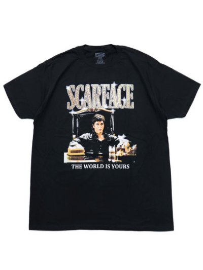 画像1: 【SALE】AMERICAN CLASSICS SCARFACE GOLD LOGO TEE
