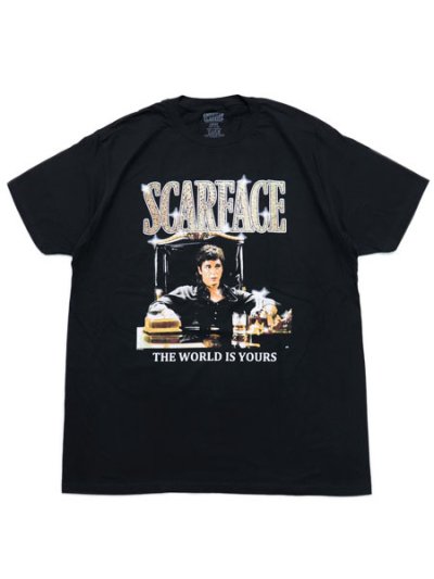 画像1: AMERICAN CLASSICS SCARFACE GOLD LOGO TEE