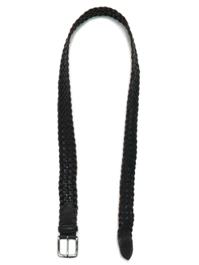 画像5: 【送料無料】POLO RALPH LAUREN WESTEND BRAID BELT DARK BROWN