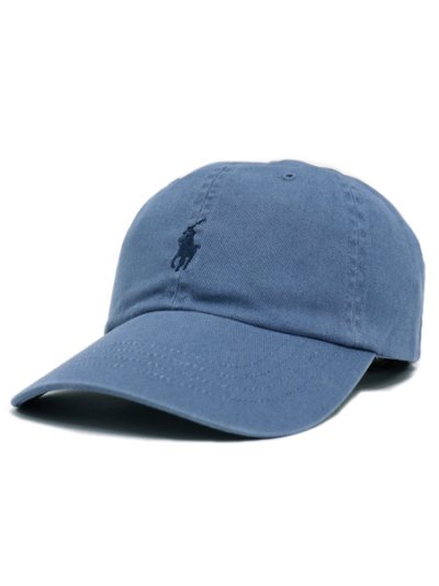 画像1: POLO RALPH LAUREN CLASSIC SPORT CAP CARSON BLUE