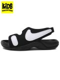 【KIDS】NIKE SUNRAY ADJUST 6 GS BLACK/WHITE