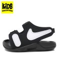 【KIDS】NIKE SUNRAY ADJUST 6 TD BLACK/WHITE