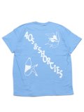 【SALE】40s & Shorties PLAYER TEE CAROLINA BLUE