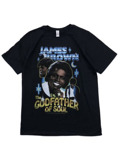画像1: 【MEGA SALE】IMPACT MERCHANDISING JAMES BROWN 90'S STYLE TEE