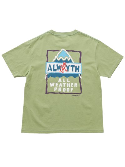 画像1: 【MEGA SALE】GRAMICCI ALWAYTH ORIGINAL GRAPHIC TEE-GREEN