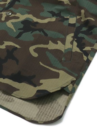 画像4: 【SALE】KAVU S/S RIPSTOP LOOP SHIRTS WOODLAND