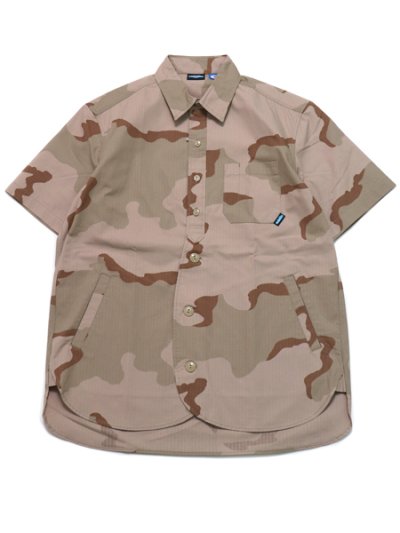 画像1: 【SALE】【送料無料】KAVU S/S RIPSTOP LOOP SHIRTS DESERT