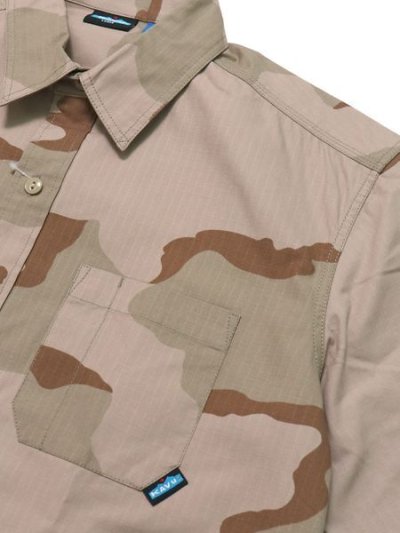 画像3: 【SALE】KAVU S/S RIPSTOP LOOP SHIRTS DESERT