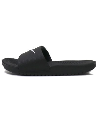 画像4: 【KIDS】NIKE KAWA SLIDE GS/PS BLACK/WHITE