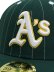 画像6: 【SALE】NEW ERA LP 59FIFTY PINSTRIPE ATHLETICS DK GREEN