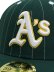 画像6: NEW ERA LP 59FIFTY PINSTRIPE ATHLETICS DK GREEN